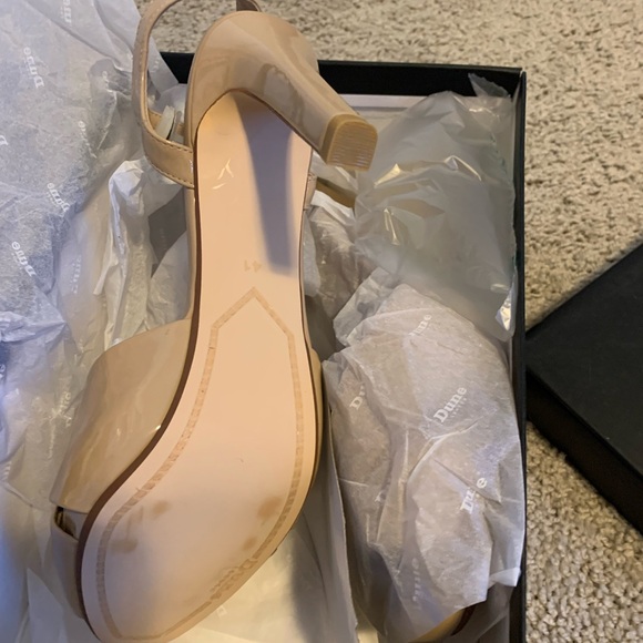 Dune London Marleen Patent Leather Peep Toe Heel - Picture 14 of 14